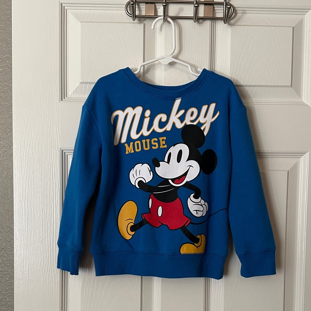Jumping Beans Blue Mickey Mouse Kids Sweatshirt